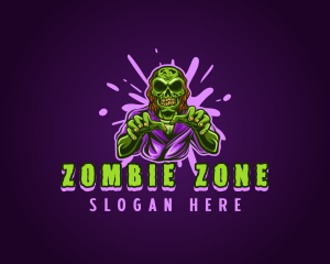 Terror Zombie Monster logo design