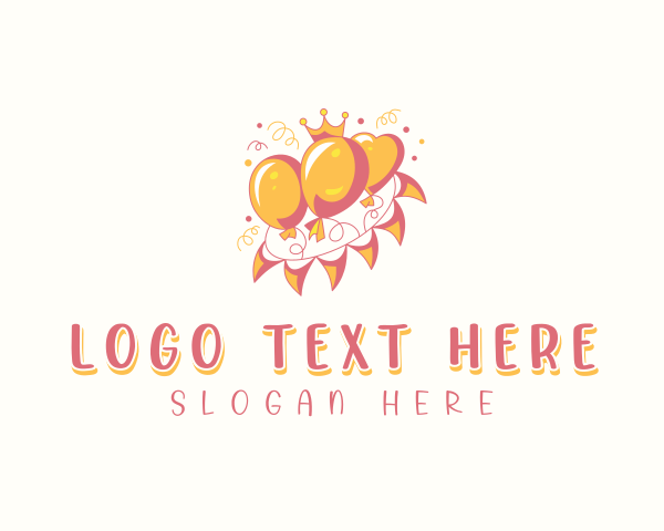 Party Store logo example 3