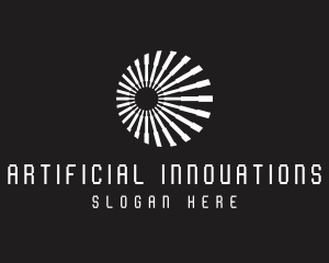 Artificial Intelligence Robotics logo design