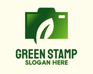 Green Leaf Camera logo design