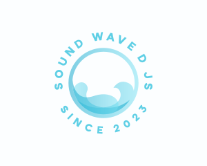 Business Startup Wave logo design