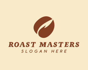 Coffee Bean Roast Cafe logo design