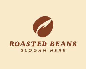 Coffee Bean Roast Cafe logo design