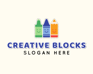 Kiddie School Supplies logo design