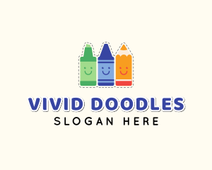 Kiddie School Supplies logo design