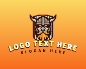 Gaming Viking Warrior logo