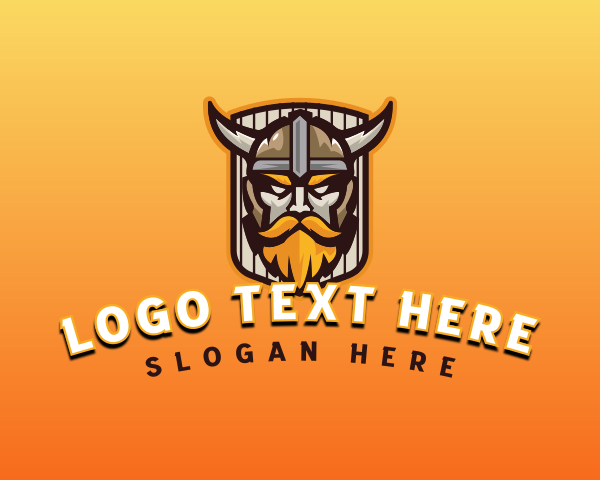 Gaming Viking Warrior logo