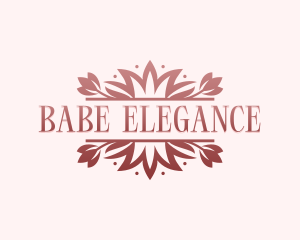 Elegant Wedding Floral logo design