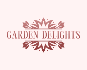 Elegant Wedding Floral logo design