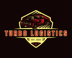 Automotive Car Turbo logo design