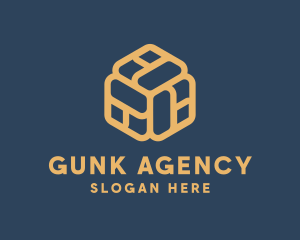 Digital Agency Cube logo design