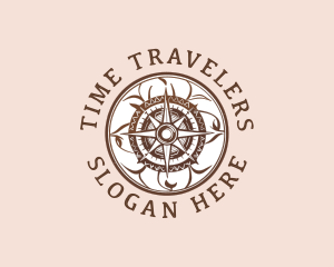 Compass Travel Navigation logo design