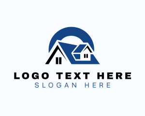 Roof Residential House Logo