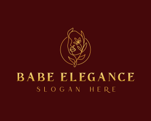 Elegant Natural Beauty  logo design