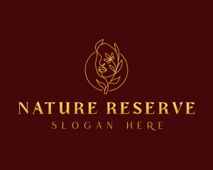 Elegant Natural Beauty  logo design