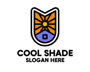 Sun House Badge logo