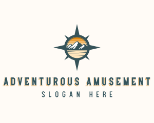 Traveler Adventure Navigation logo design