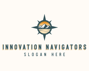 Traveler Adventure Navigation logo design