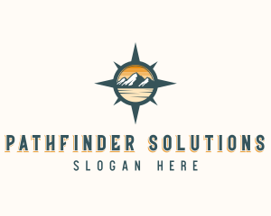 Traveler Adventure Navigation logo design