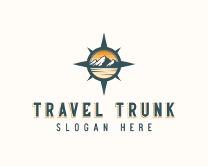 Traveler Adventure Navigation logo design