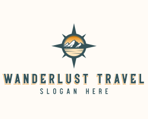 Traveler Adventure Navigation logo design