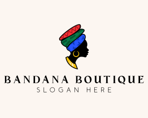 African Woman Beauty logo