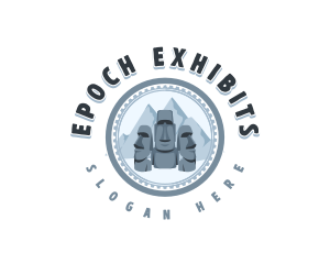 Historical Moai Landmark logo