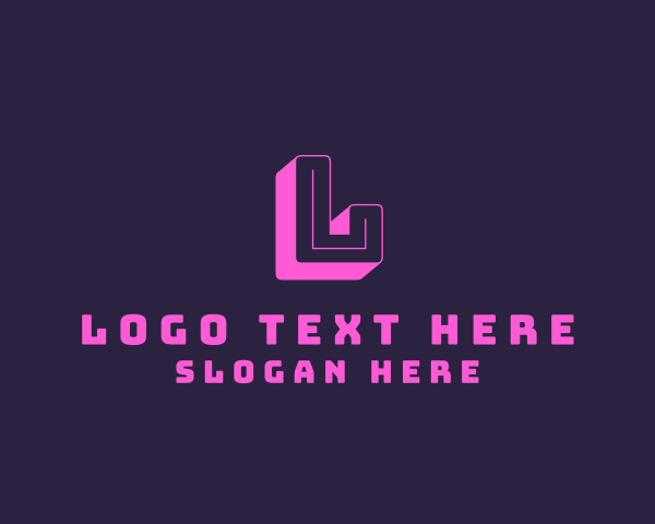 Hot Pink logo example 2