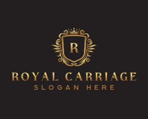 Royal Premium Crown logo design