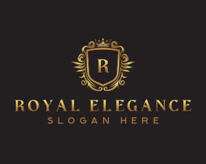 Royal Premium Crown logo design