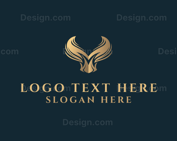 Luxury Bovine Bull Logo