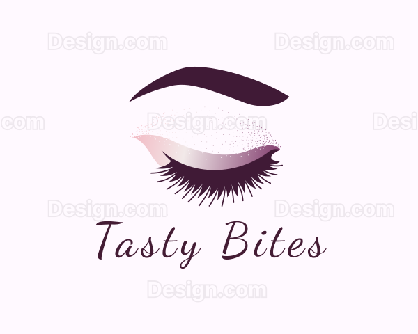 Beauty Eyeliner Makeup Logo