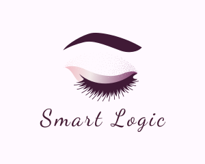 Beauty Eyeliner Makeup Logo