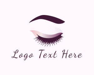 Makeup - Beauty Eyeliner Makeup logo design