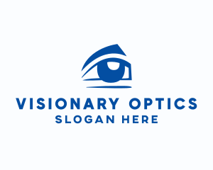 Blue Optical Clinic logo design