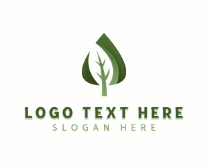 Leaf Herbal Garden logo