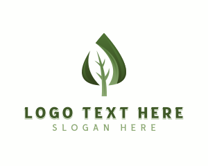 Leaf Herbal Garden Logo