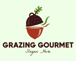 Acorn Fine Dining Restaurant logo design