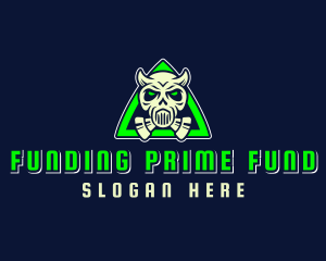 Toxic Skull Gaming logo design