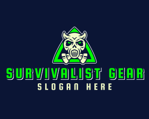 Toxic Skull Gaming logo design