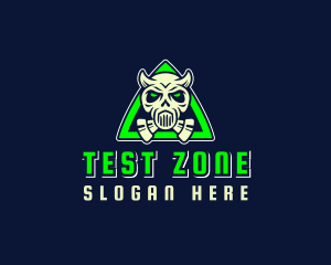 Toxic Skull Gaming logo design