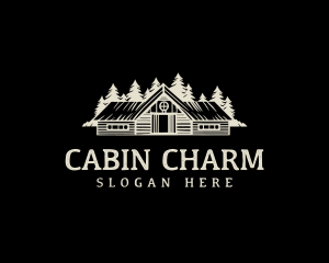 Airbnb Cabin House logo