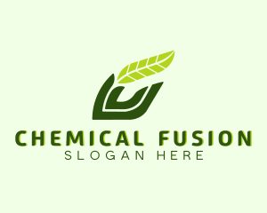 Natural Leaf Plant logo design