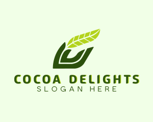 Natural Leaf Plant logo design