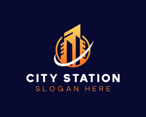 Urban City Tower logo design