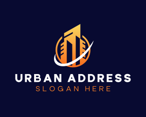 Urban City Tower logo design