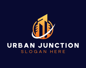 Urban City Tower logo design