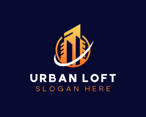 Urban City Tower logo design