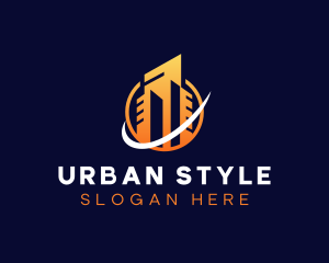 Urban City Tower logo design