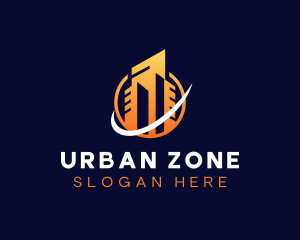 Urban City Tower logo design